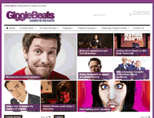 Tablet Screenshot of gigglebeats.co.uk